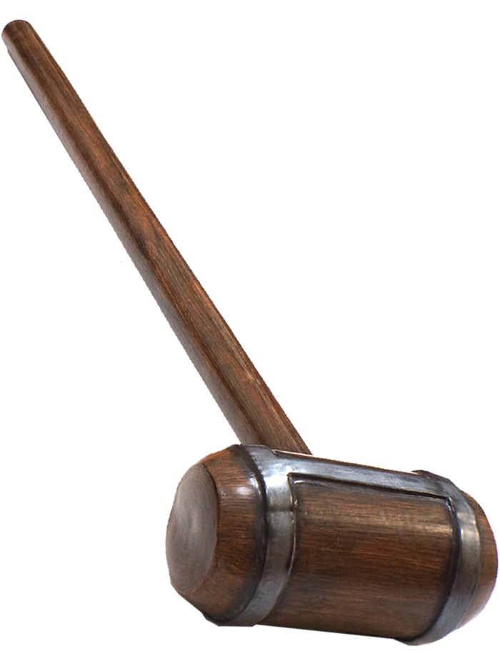 Zweihändiger Holzhammer